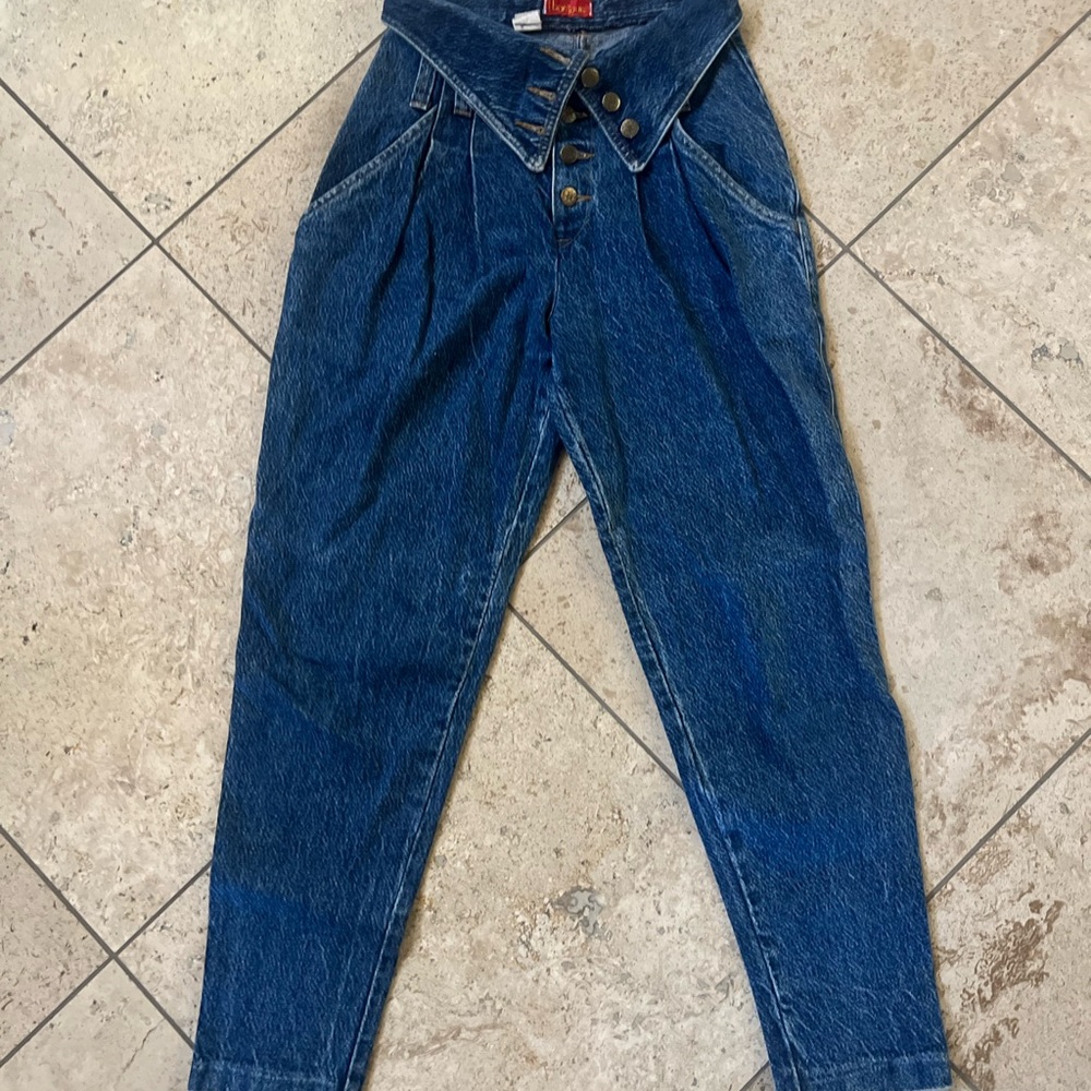 Vintage Bon Jour 80s90s High Waist
Fold Down